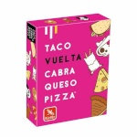 Lúdilo arendav mäng kolm-ühes Taco, Vuelta, Cabra, Queso, Pizza