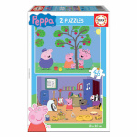 Peppa Pig 2 pusle Komplekt 48-osaline 28x 20cm