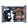 Purina Nestle kassitoit Felix Deliciously Sliced, 4x 80g