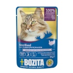 Bozita kassitoit Sterilised Pieces in Jelly with Turkey, 85g