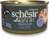 Agras Pet Foods kassitoit Schesir After Dark Chicken Fillet with Duck in Broth, 80g