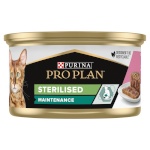 Purina Nestle kassitoit Pro Plan Sterilised Pate with Salmon and Tuna, 85g