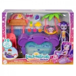 Mattel mängunukk Enchantimals Tropical Pool Set + Monkey Doll