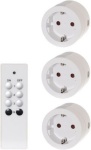 Tarmo kaugjuhitavad pistikupesad Remote-Controlled Sockets for Indoor Use, 3tk