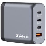 Verbatim laadija GNC-140 GaN Charg. 140W 3xUSB-C PD, 1xUSB-A QC 3.0 32203