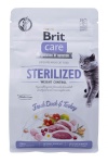 Brit kuivtoit kassile Care GF Sterilized Weight dla kota 400g