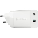 Varta laadija Speed Charger 38W GaN PD USB-C 20W + USB-A 18W, valge