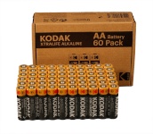 Kodak patarei XTRALIFE alkaline AA battery (60 pack)