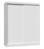 Top E Shop riidekapp IGA 160 BIEL B KPL bedroom wardrobe/closet 7 shelves 2 doors valge