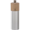 Peugeot pipraveski Line Wood/Aluminium Pepper Mill, 18 cm, hõbedane