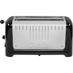 Dualit röster 2 Slot Lite Long Toaster, must