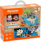 Marioinex klotsid Mini Waffle Adventure Treasure Island 148-osaline