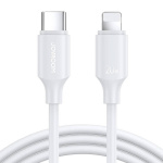 Joyroom laadimiskaabel Cable Lightning USB-C 20W 0.25m S-CL020A9 (valge)