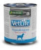 Farmina koeratoit Vet Life Hypoallergenic Duck & Potatos, 300g