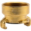 Gardena otsik 07110-20 Brass Quick Coupling Threaded Piece IG 42mm (G 1.1/4"), kuldne