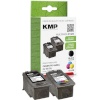 KMP tindikassett Canon PG-560XL / CL-561XL 2-Pack refilled remanufactured