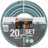 BGB Hose set with accessories Gardena Classic 20 m Ø 15 mm