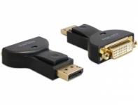 DeLOCK videokaabel DisplayPort-DVI-I Adapter, must