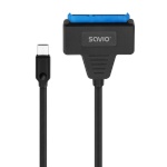 SAVIO AK-69 adapter USB-C 3.1 Gen 1 (M) -> SATA (F) for 2.5" drives