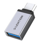 Lention USB-C -> USB 3.0 adapter Lention (hõbedane)