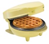 Bestron vahvliküpsetaja Mini Waffle Maker AMW500V, kollane