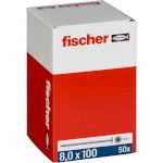 Fischer kruvide komplekt PowerFast II 8,0x100 TK TX TG blvz 50