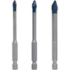 Bosch puur EXPERT HEX-9 HardCeramic Bits, 3pcs Set 5/6/8