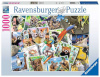 Ravensburger pusle 1000-osaline pets in podróży