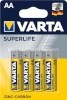 Varta patarei SUPERLIFE Single-use battery AA Zinc-carbon