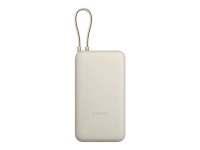 Xiaomi akupank 33W (Integrated Cable) | 20000 mAh | USB-C/USB-C cable/USB-A | Tan