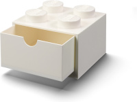 LEGO klotsikast Desk Drawer 4 valge