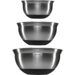 Brabantia kauss Mixing Bowl Set steel matt must, 1, 1.6 & 3 litre