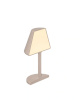 Sompex laualamp TWIN Battery-Operated Table Lamp, Sand beež