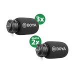 Boya mikrofon Special discount kit 3x BY-DM100 and 2x BY-DM200