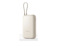 Xiaomi akupank (Integrated Cable) | 10000 mAh | USB-A/USB-C/USB-C cable | Tan