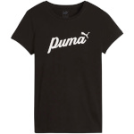 Puma T-särk naistele Ess+script must 679315 01 suurus M