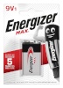 Energizer patarei BATTERY Max 426660 9V 6LR61, 1tk, Eco pack