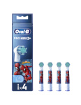 Braun lisaharjad Oral-B EB10 4 Spiderman Brush Heads, 4tk