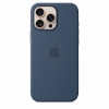 Apple kaitsekest Silicone case with MagSafe for iPhone 16 Pro Max - Denim