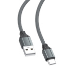 D-Fruit kaabel USB-A - USB-C 2m, hall (DF120)