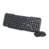 Gembird klaviatuur Desktop Set KBS-WM-02 Wireless, Wireless, Keyboard layout US, US, Mouse included, Numeric keypad, 450 g, Bluetooth, No, Wireless connection, USB, must