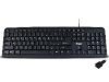 Tracer klaviatuur Keyboard Maverick must USB + PS2 Adapter, US