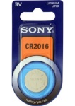 Sony patarei CR2016 (1tk)