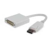 Gembird Displayport male to DVI (24+5) female adapter, white