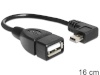 Delock adapter USB-A (M) -> Mini USB-B (F) 16cm