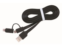 Gembird kaabel USB Cable AM->micro-BM / Lightning 1m comb