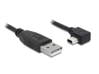 Delock kaabel USB 2.0 Cable AM -> USB Mini 5PIN angled 5m