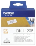 Brother etiketid DK-11208 Large Address Labels White, DK, 38mm x 90mm