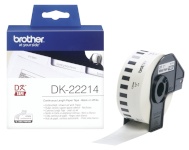 Brother etiketid DK-22214 Continuous Paper Tape white, 30,48 m x 12 mm 