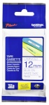 Brother etiketiprinteri etiketid TZe-233 Laminated Tape Blue on White, sinine/valge, 8m, 12mm